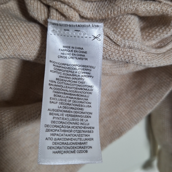 Polo Ralph Lauren Men's Cream Zip-Up Sweater - Picture 3 of 6